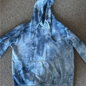 Paperbacks Blue Tie-Dye Men's Sweater